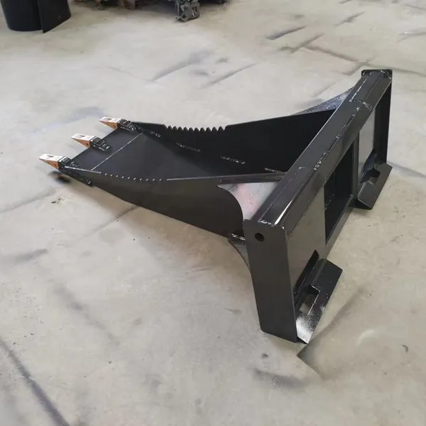 China Bobcat Skid Steer Tree Stump Removal Bucket photo-3