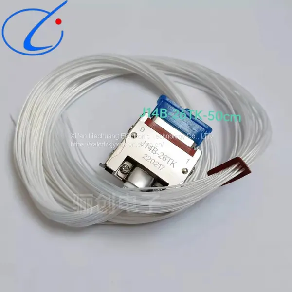 J14B Series Rectangular Connector Plug Socket J14B-34TK-20CM J14B-34ZJ-20CM photo-2