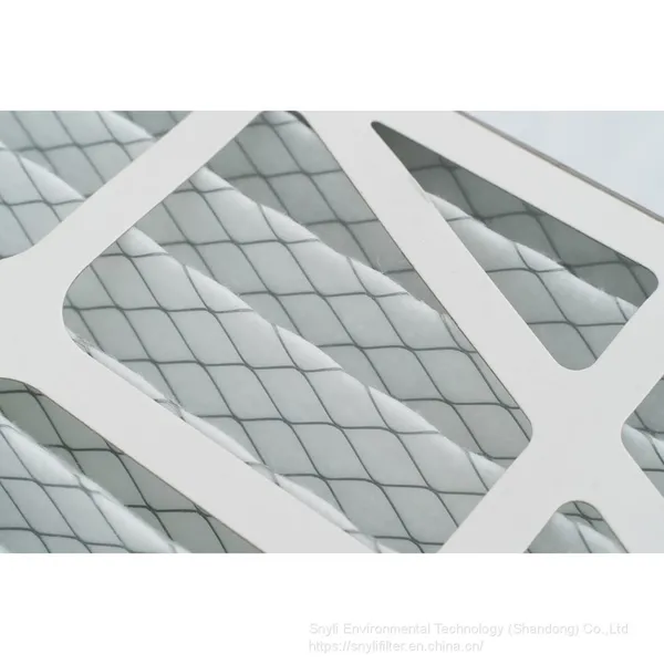Paper Frame Pleated Panel Air Filter for HVAC System photo-2