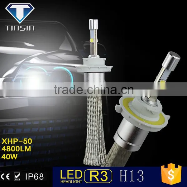 New Product 12-24V 40W 4800lm Waterproof Auto Head Lights H13/h11 Led Headlight for Toyota Land Cruiser photo-4