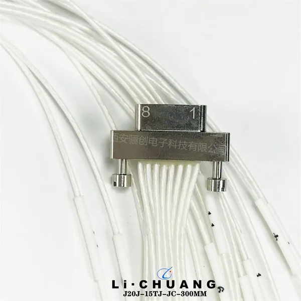 Microrectangular Connector J20J-15TJ-JC-300MM J20J-15ZK-JC-300MM photo-3
