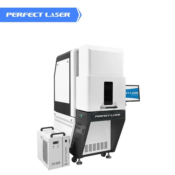 Perfect Laser Enclosed 3W 5W 10W High Precision Leather/Glass/Plastic/Ceramic UV Laser Engraver Marking Machine