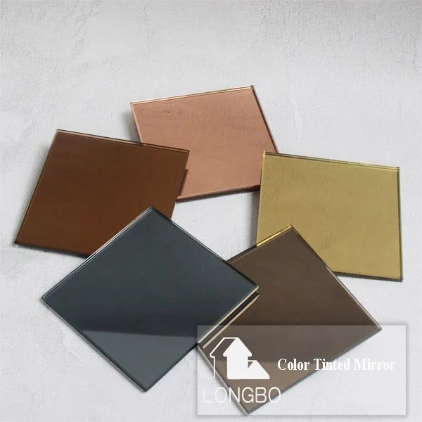 3mm, 3.5mm, 3.8mm, 4mm, 4.5mm, 4.8mm, 5mm Gold Bronze, Euro Bronze, Pink Color Tinted Mirror photo-2