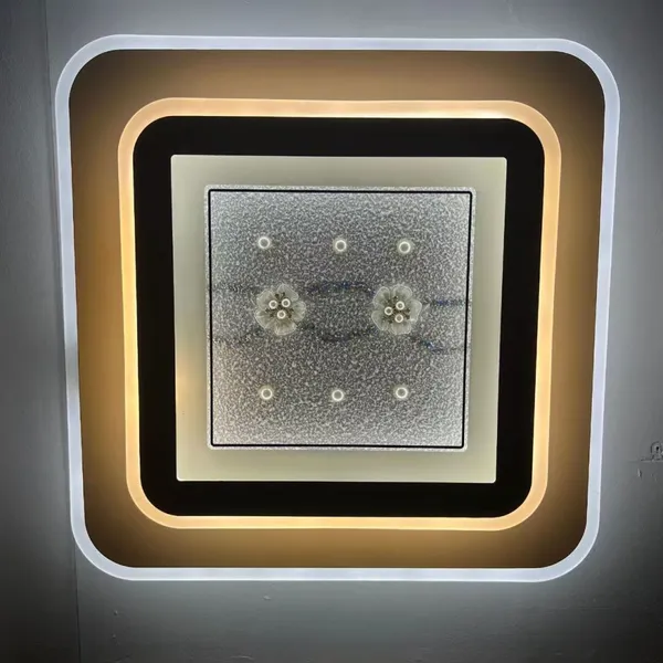 2025 Bedroom Light, Modern Minimalist LED Glass Ceiling Light, Round Nordic Creative and Personalized Study Light photo-4