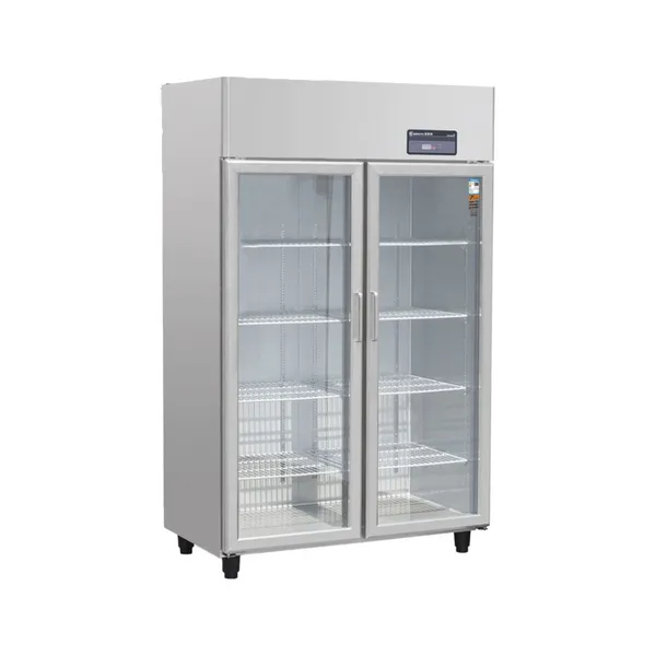 American Style Upright Glass Door Chiller With Multi-Shelf Design for Retail Use photo-5