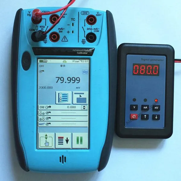 Precision Analog 0-5V 0-11V 4-20mA 0-110mV Signal Generator LB78 Adjustable Voltage 0-24mA Current Simulator With Battery photo-4