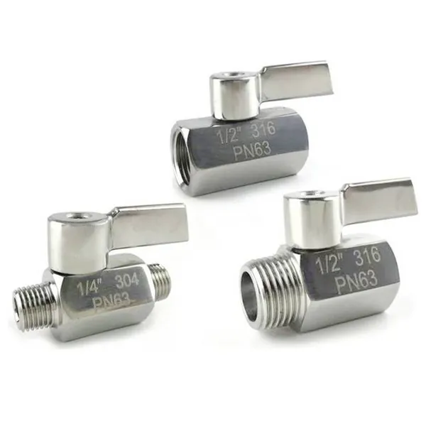Factory Direct Sales of Mini Ball Valves With Female Threads, 1000psi/p3/8 Double Female Thread Mini Ball Valve, my Dream Tianye