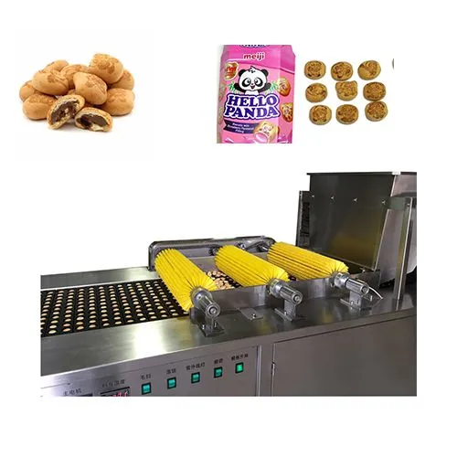 CE Golden Bake Hello Panda Biscuit Production Line Center Filled Biscuit Making Machines photo-4
