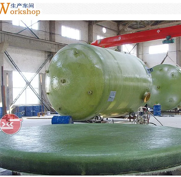 1000L FRP Sodium Hypochlorite Storage Tank With 10mm Wall Thickness UV-Resistant photo-5