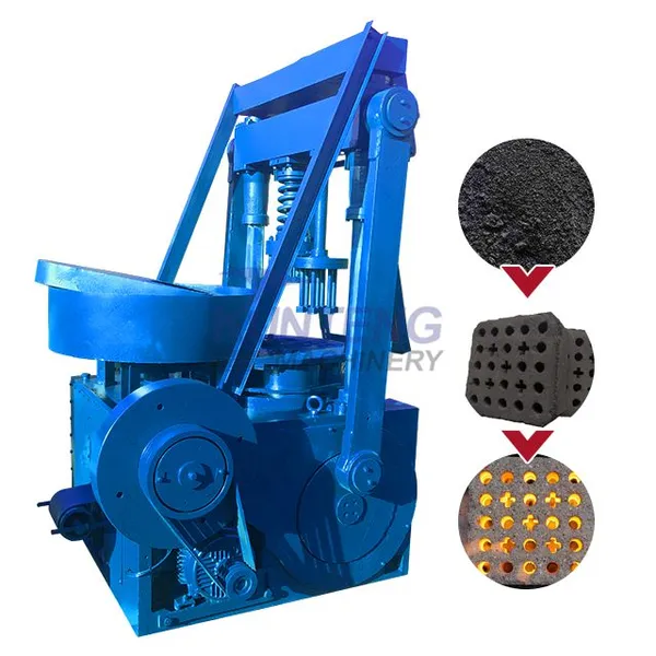 Honeycomb Briquette Making Machine Carbon Rod Forming Machine Combustible Charcoal Making Machine