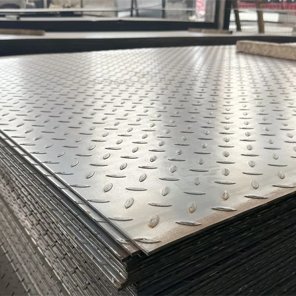 Checkered/Embossed Carbon Steel Plate Anti-Slip for Floor & Stair Treads photo-2