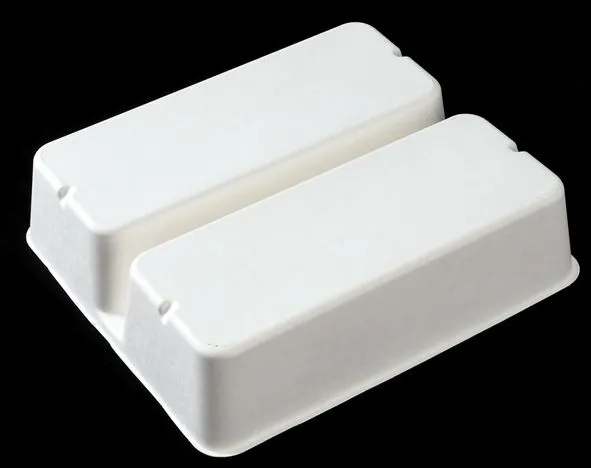 Eco-Friendly Molded Pulp Storage Box 100% Recyclable Water Resistant With Lid, Eco‑Friendly Stackable Home Organizer photo-2