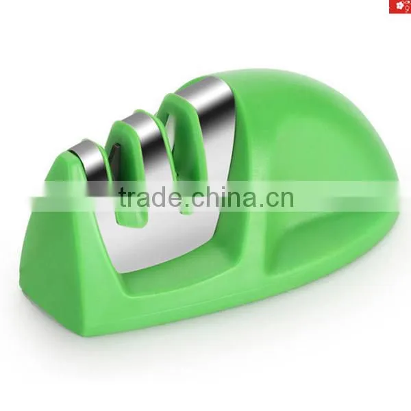 Factory Price Many Color for Choice Two Stages Kitchen Knife Sharpener for Sale Quality Choice photo-2