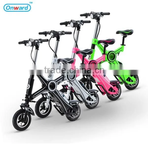 Onward Adult Electric Scooter Fold Portable Quality / Foldable / Folding Electric Scooter for Sale photo-3