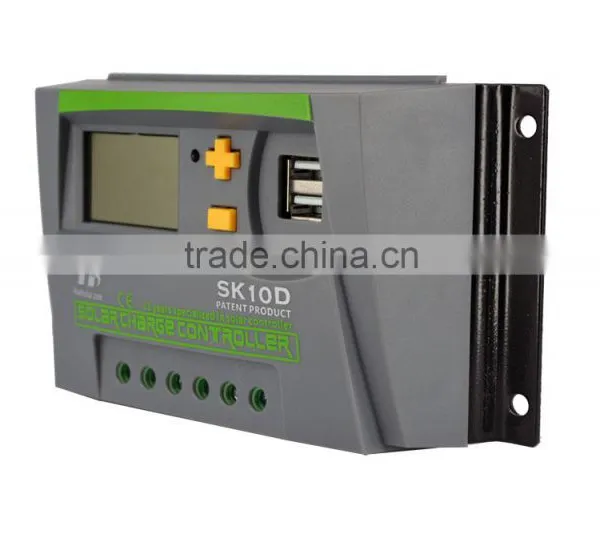 dc Output Load 12/24v 10a Pwm Solar Controller photo-3