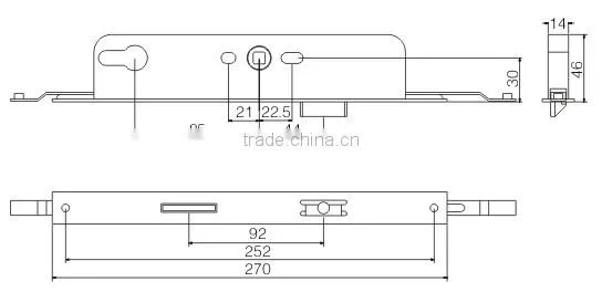 Door Handle Lock Body ST-88530 photo-2
