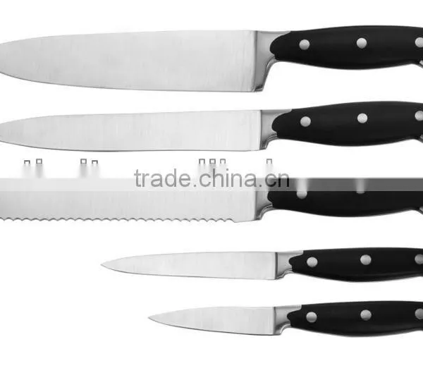 ABS PLASTIC HANDLE 6PCS KITCHEN KNIFE SET photo-2