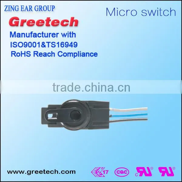 UL&RoHS ABS Plastic Control Switch Mini Rotary Switch 0.1a 12v Electronic Switch