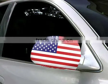 New Fashion Design Car Wind Mirror Cover Flag For Cars photo-2