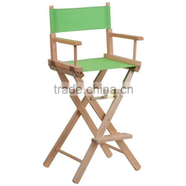 Wooden Furniture Designs Modern Outdoor Cheap Camping Canvas Folding Wooden Director Chair Quality Choice photo-5