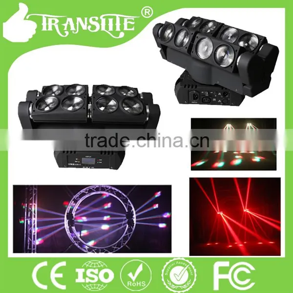Led Stage Uplight 4in1 RGBW 8*10W Led Stage Lighting Effect Spider Light Led Moving Beam Spider Light Spider Light photo-3