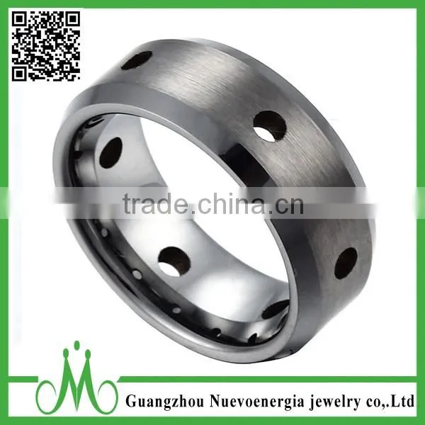 High Quality Wholesale Ring for Men Tungsten Carbide Jewelry Fashion Mens Tungsten Carbide Ring photo-6