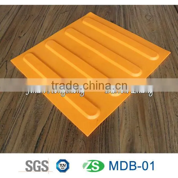 New Design Airport and Station Use Tactile Pavers Blind Tactile Rubber Bricks photo-5