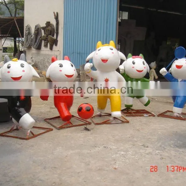 Fibergass Cartoon Statue