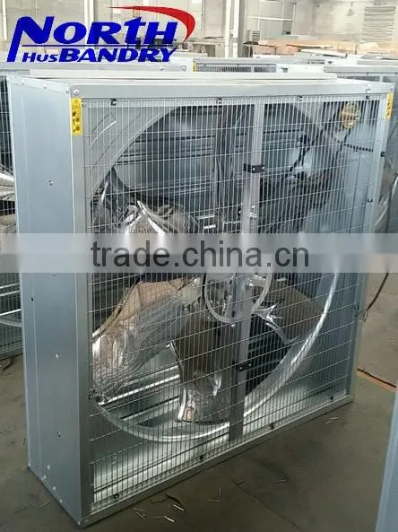 Exhaust Cooling Fan Made Hot Galvanized Steel Sheet Frame for Greenghouse Ventilation photo-5