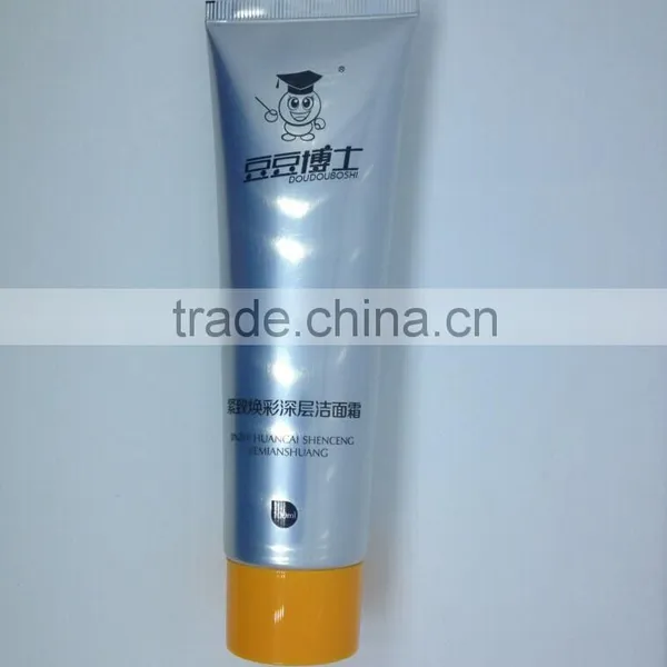 High Quality Aluminum Cosmetic Tube for Hair Extensions /100ml Aluminum Tube for Cosmetic Packaging photo-4