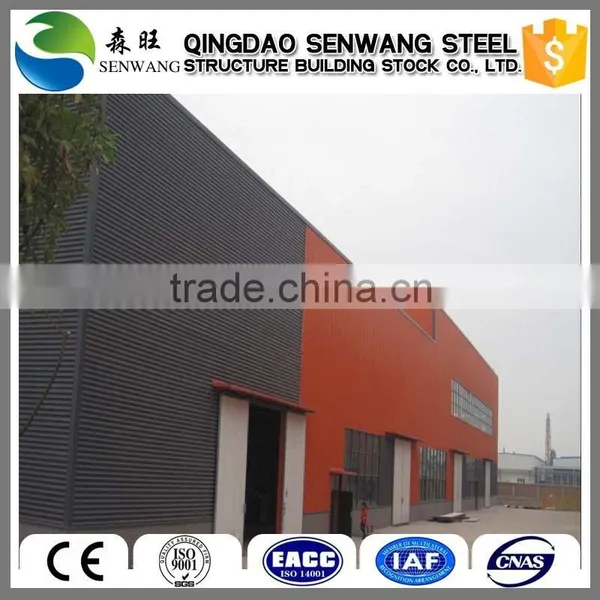 Low Cost Light Steel Structure Prefabricated Warehouse Workshop Building Drawing photo-3