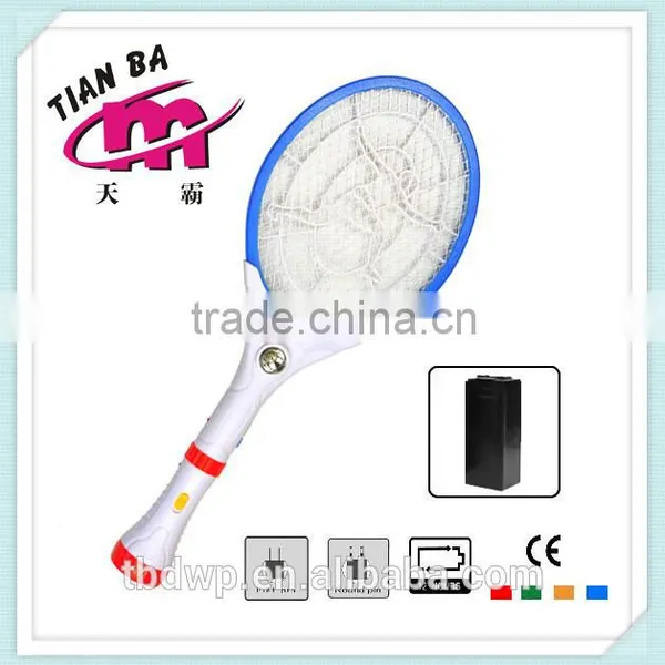 Mosquito Racket Manufactory Rechargeable Mosquito Swatter With Torch TB2012 photo-4