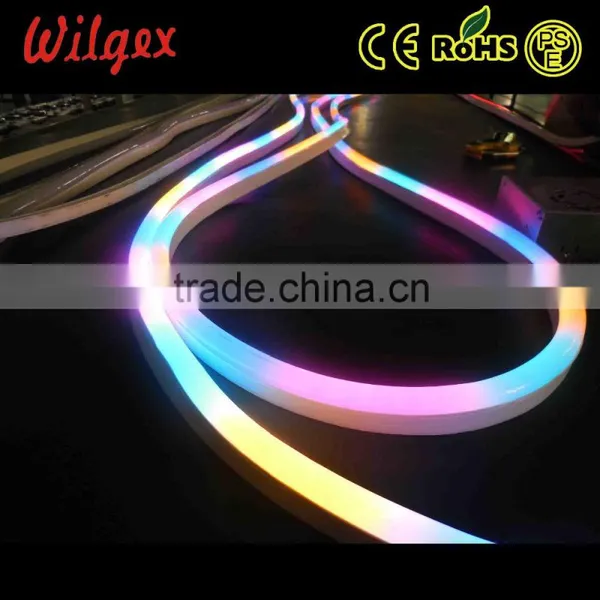 CE&RoHS Approved SMD5050 Led Flex Neon Rope Light photo-3