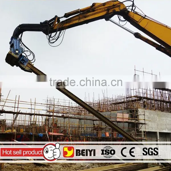 BEIYI Easy Operation Flexible Control Excavator Pile Hammer photo-2