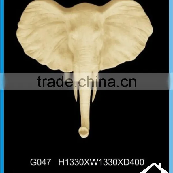 Resin Wall Animal Head Sculpture photo-3