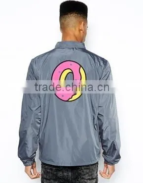 Coaches Jacket With Sublimation Printed Lining, Sublimation Lining Coaches Jackets, Sublimation Printing Inside Coaches Jacket photo-3