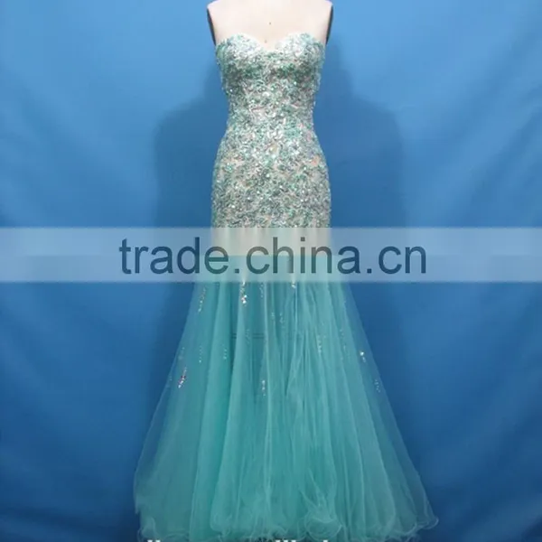 Wholesale Slim Off Shoulder Mermaid Western Gowns Party Dresses photo-2