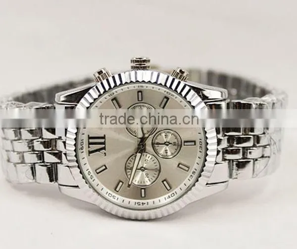 Hot M Brand Luuy ROMA Dial Stainless Steel Quartz Watch Women Lady / w of the Original Gold Silver Rose Gold LOGO photo-3