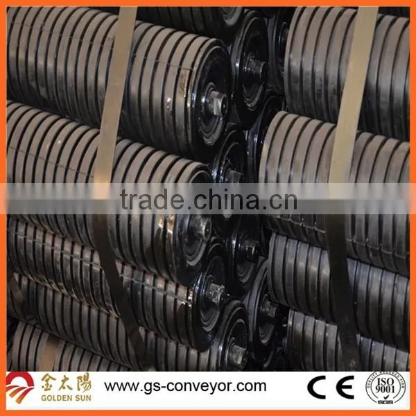 Troughed Impact Roller.troughing Conveyor Impact Roller,35deg Conveyor Impact Roller With Frame photo-5