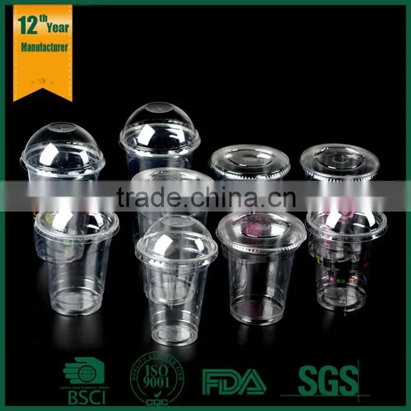 400ml Disposable Pet Transparent Beverage,plastic Disposable Cup,hot Beverage Juice Cup With Lid photo-6