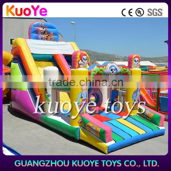 Pvc Commercial Inflatable Slide, Inflatable Pirate Slide Trampoline ,china Inflatable Games Slide photo-3