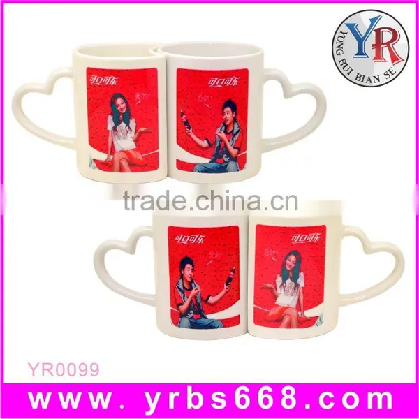 Factory Custom Diversity Types Heat Changing Photo Mug With FDA and SGS Approved