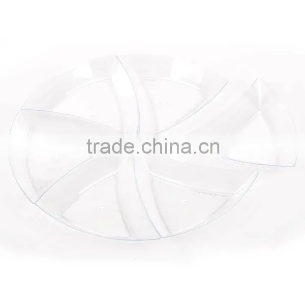China Cheap Disposable Plastic Charger Plates photo-2
