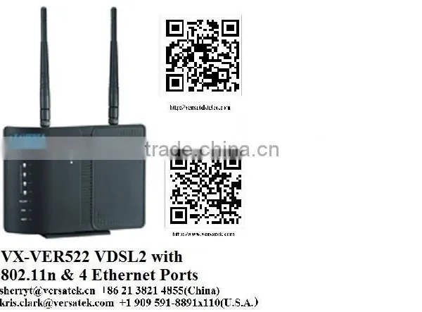 VX-528WRNT VDSL2 4 Port With Wireless Router Contact: Sherryt@versatek.cn photo-2