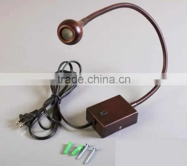 Flexible Gooseneck Sconce Wall Mounted LED Light Bronze Finish photo-6