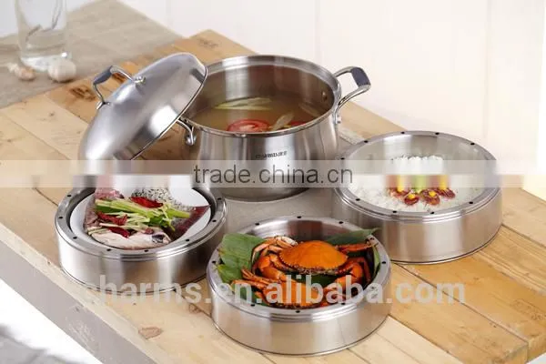 Multifunction Cookware 3-lay Industrial Steam Cookware photo-3