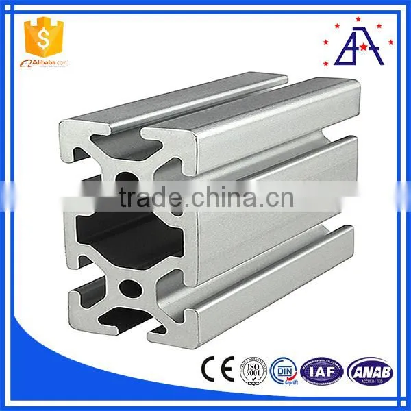 T3-T5 Temper and Difference Type Section Shape Aluminum Extruded Profile photo-6