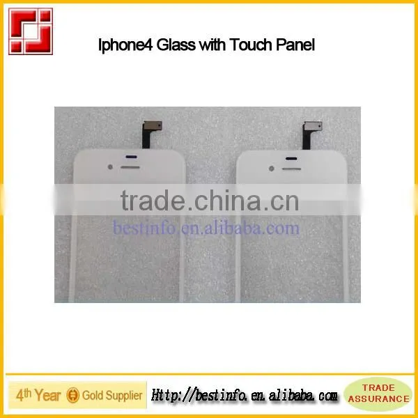New Accessories LCD Touch Screen Glass TP Digitizer for i4 4G 4S(CNB-VC TP) photo-2