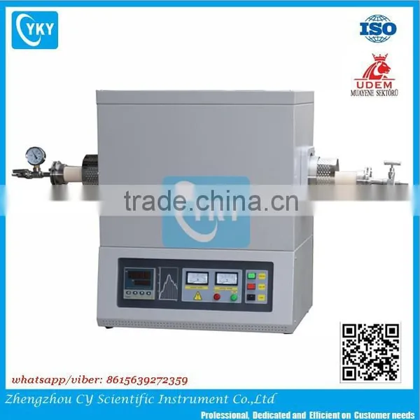 Laboratory 1200C Horizontal Vacuum Quartz Tube Furnace/tube Furnace With Touch Controller photo-2