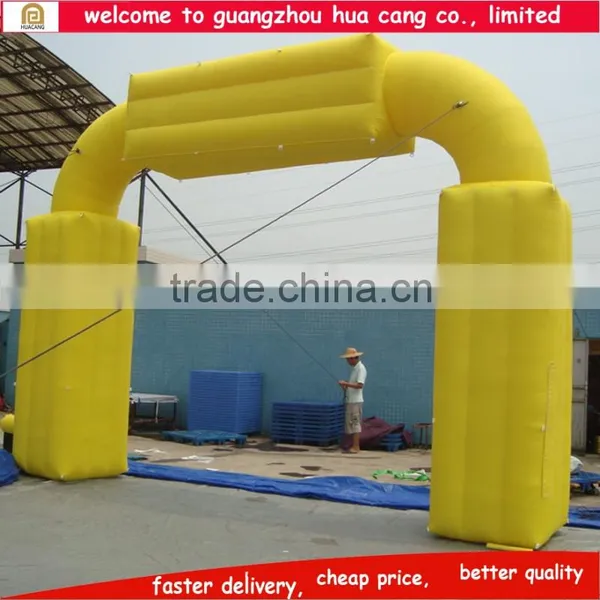 Durable Custom Made Wide Legs Advertising Inflatable Arch for Wedding photo-6